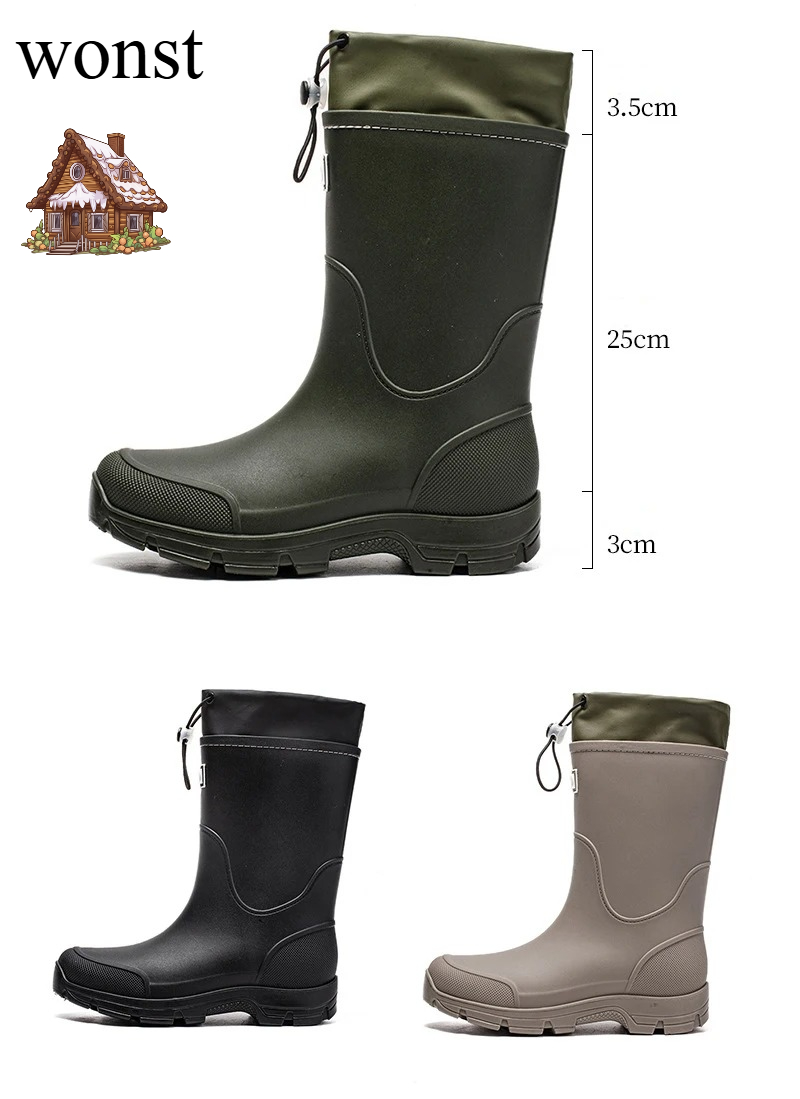 Fishing Equipment Basic - Botas de chuva de inverno para
