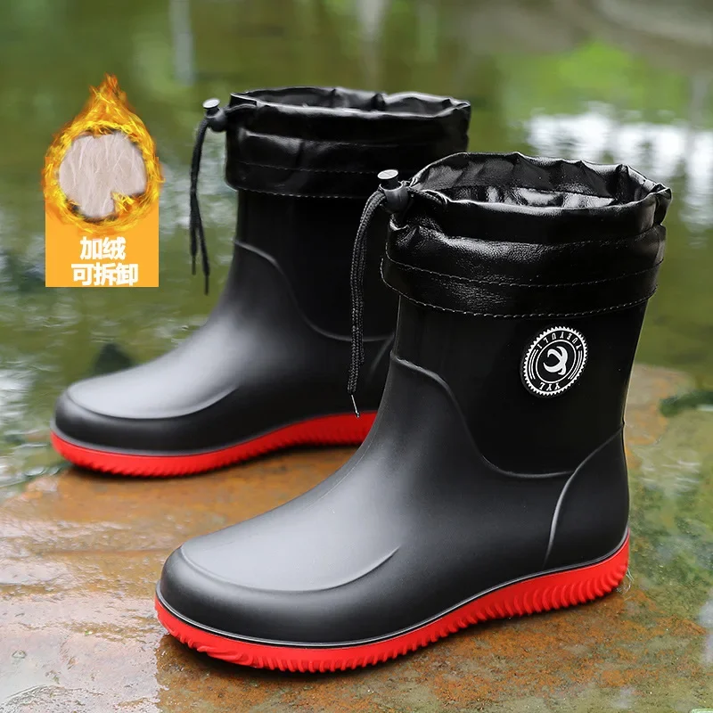 Fishing Equipment Basic - Botas de chuva de inverno, equipamento