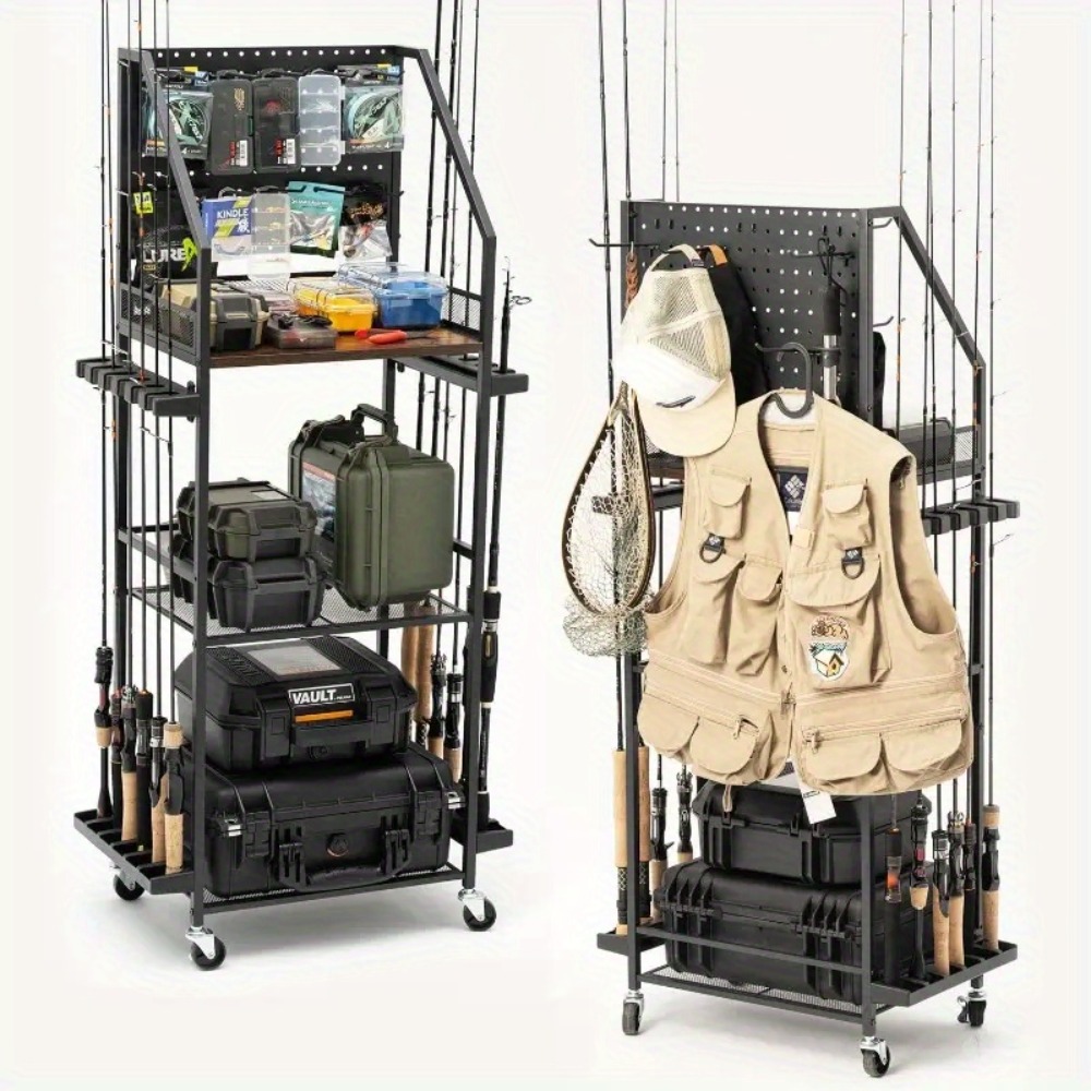 Fishing Equipment Storage - Suportes para Varas de Pesca para