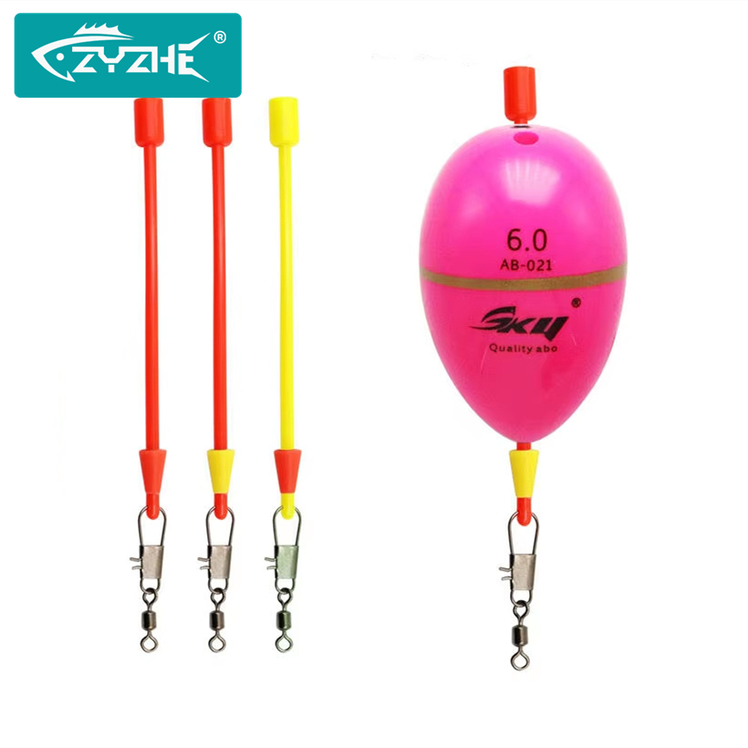 ZYZHE 6 peças/2 sacos de acess - Fishing Bobber Float avaliação e preço