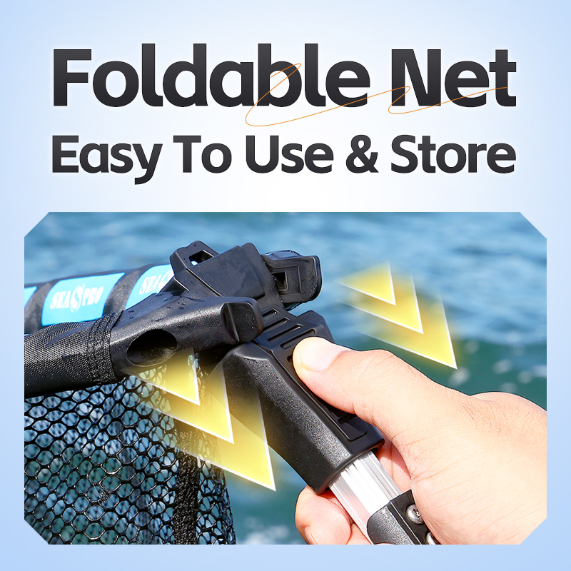 Rede de Pesca Portátil Telescó - Landing Net Telescopic avaliação e preço