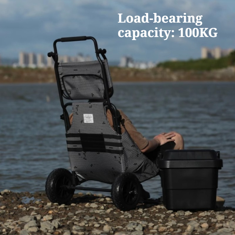 Carrinho dobrável para acampam - Fishing Equipment Storage avaliação e preço
