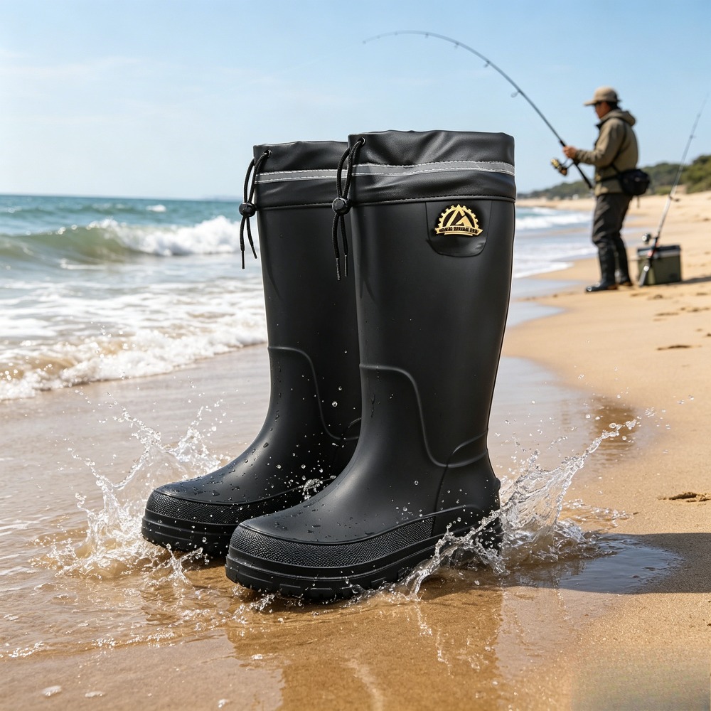 Botas de chuva de cano alto pa - Fishing Equipment Basic avaliação e preço