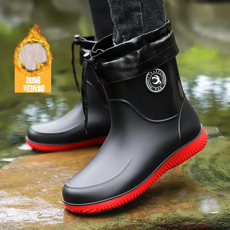 Botas de chuva de inverno, equ - Fishing Equipment Basic avaliação e preço