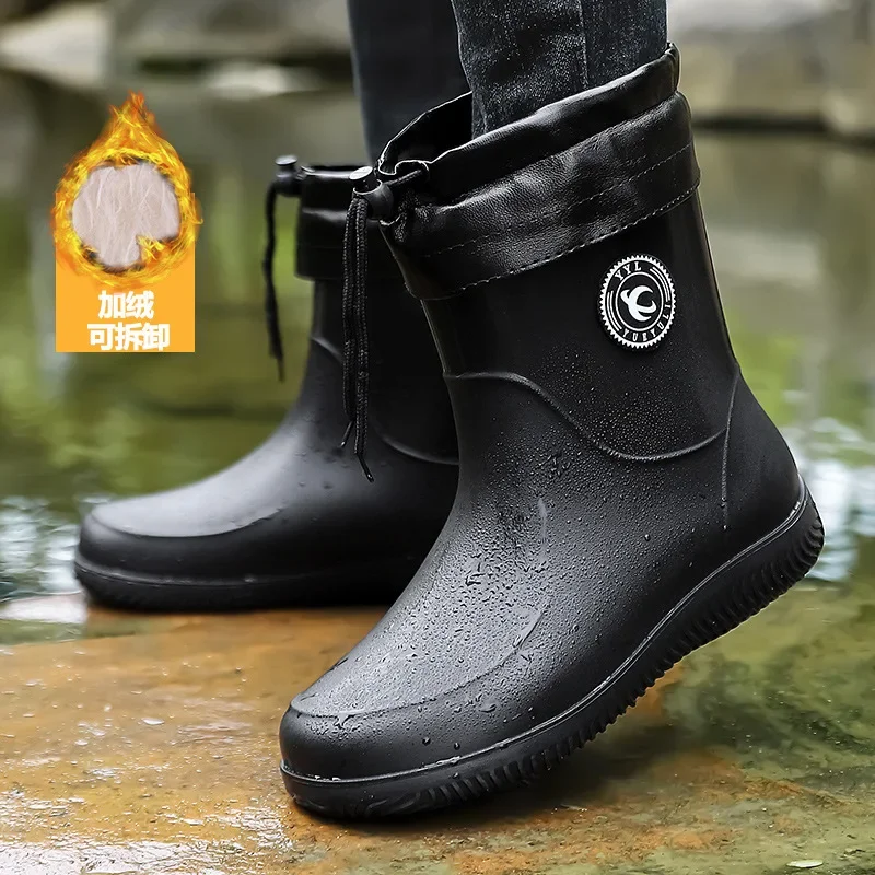 Botas de chuva de inverno, equ - Fishing Equipment Basic avaliação e preço