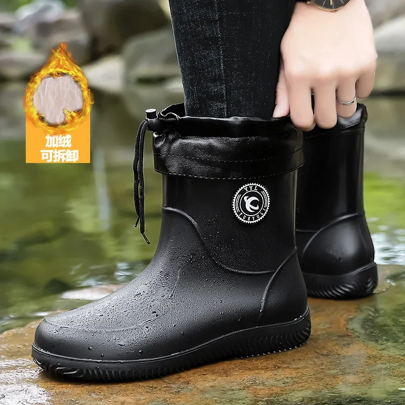 Botas de chuva de inverno, equ - Fishing Equipment Basic avaliação e preço