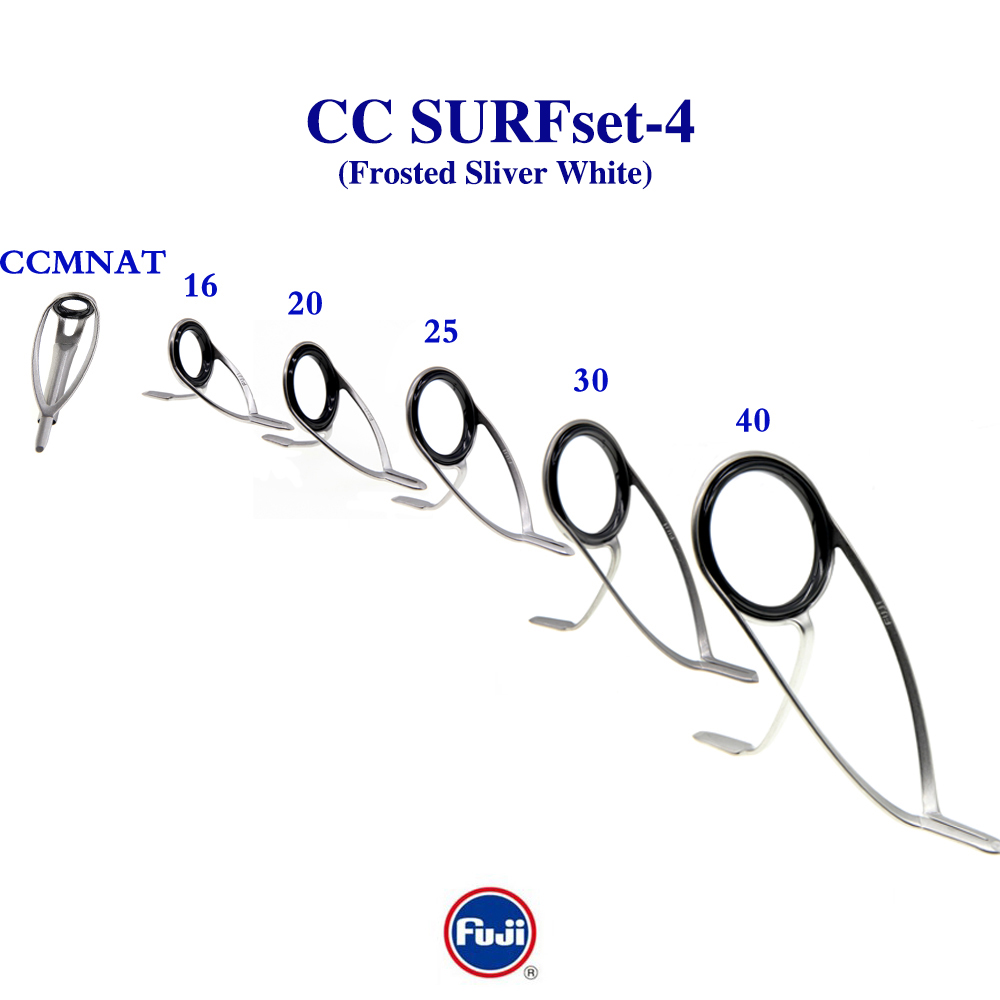 Kit de Guias FUJI KW para Vara - Surf Fishing Equipment avaliação e preço