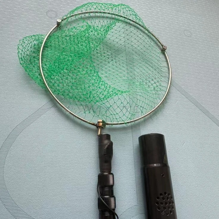 Atacado de Fábrica: Nova Rede  - Landing Net Telescopic avaliação e preço