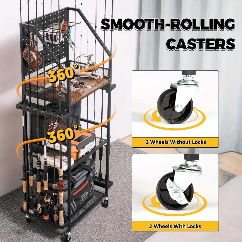 Suportes para Varas de Pesca p - Fishing Equipment Storage avaliação e preço